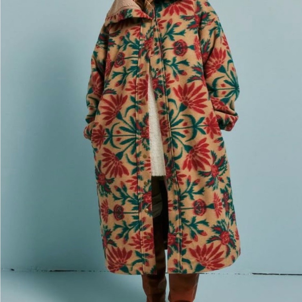 Free People This Love Floral Wing Collar Cardigan (sold out)